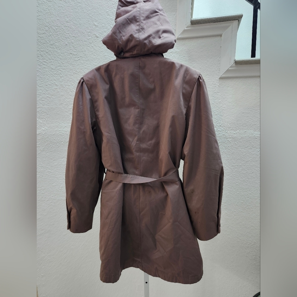 London Fog Taupe Coat - Picture 2 of 15